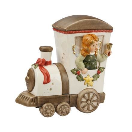 Goebel Weihnachten Romantisches Wintermärchen 41462318 Die Weihnachtslok 14 cm