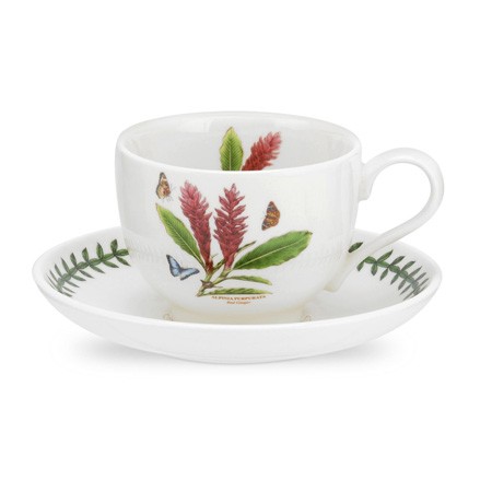 Portmeirion Exotic Botanic Garden Teetasse mit Unterer EGRG04117 (red ginger) 0,2l