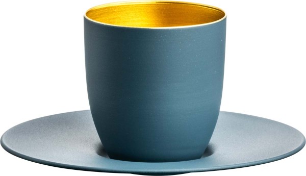 Eisch Cosmo Collect 180218 Espresso Set 109/65 Gold - Petrol