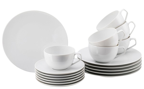 Rosenthal TAC Gropius Weiss Kaffeeset 18-tlg.