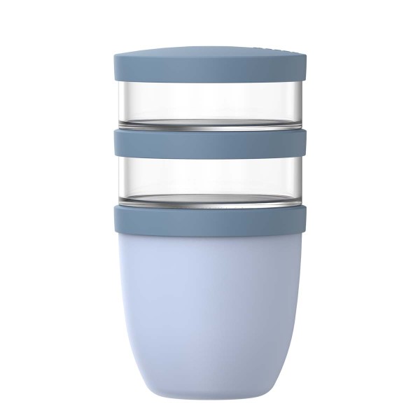 Mepal Ellipse 107658015700 Lunchpot 3tlg. 0,5l + 2x0,2l - Nordic Blue