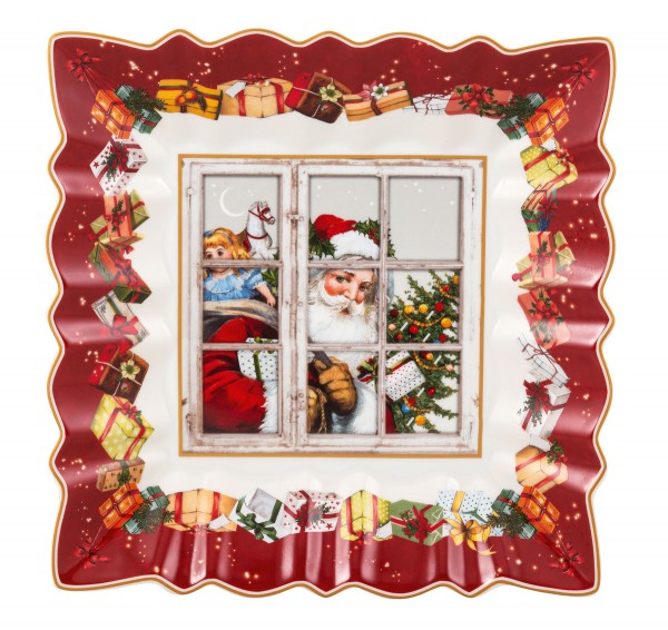 Villeroy &amp; Boch Toy´s Fantasy 1483323718 Schale eckig, Santa