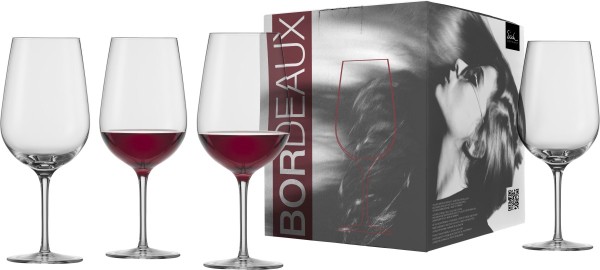 Eisch Vinezza 4 Bordeauxgläser im Geschenkkarton (550/0 GK) 655 ml/23,2 cm Höhe