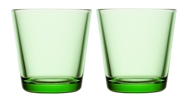 Iittala Kartio 1008620 Glas 0,21l - apple green 2stk (Auslauf 31.8.25)