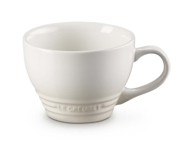 Le Creuset Steinzeug 70304407160002 Cappuccino Tasse groß 0,4L - Meringue