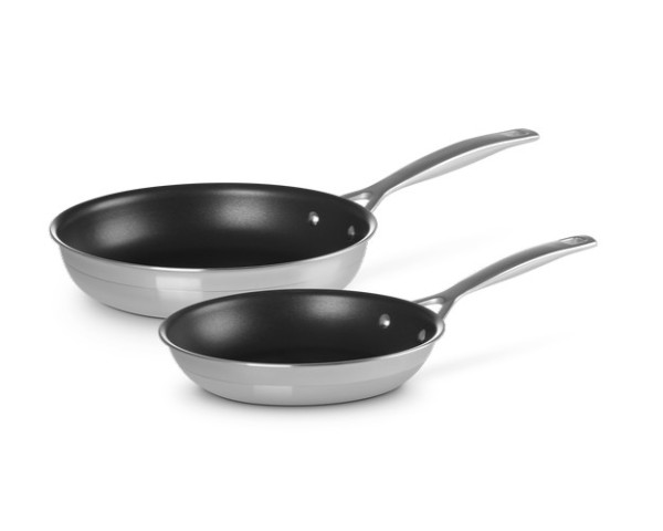 Le Creuset 3-Ply 96210000001000 Set 2-tlg. Pfannen 20 & 24cm - Antihaft