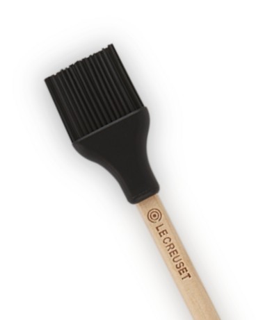 Le Creuset Silikon 93000845140300 Backpinsel Mini Klassik - Schwarz Glänzend