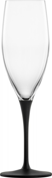Eisch Kaya Champagnerglas (500/71) Hydroglasur Schwarz 278 ml/23,5 cm