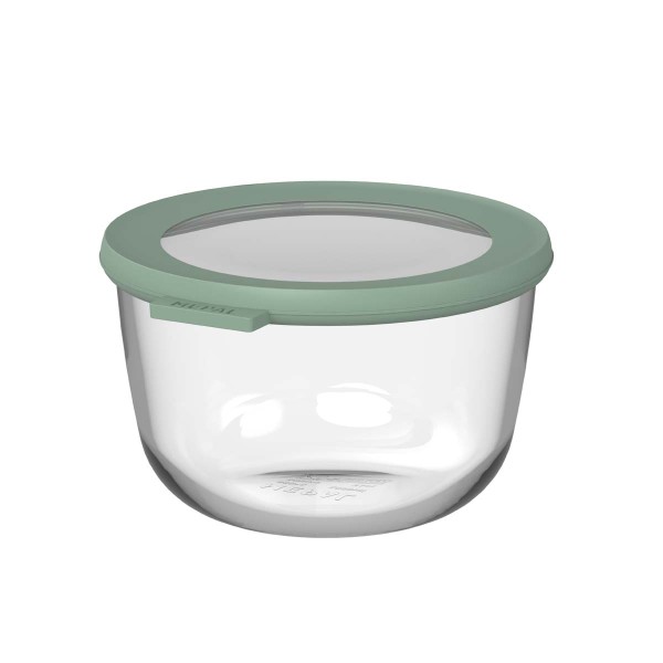 Mepal Cirqula 106241594700 Glas Multischüssel Rund 1l - Nordic Sage