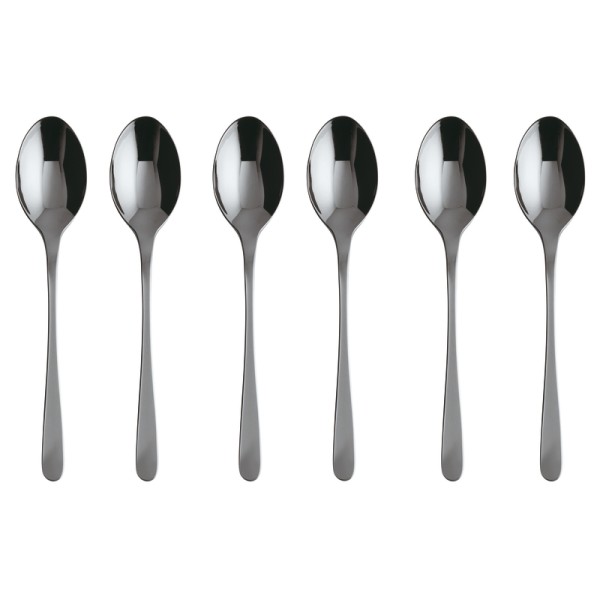 Sambonet Taste PVD Schwarz 52553BA6 Set 6tlg. Kaffee/Teelöffel