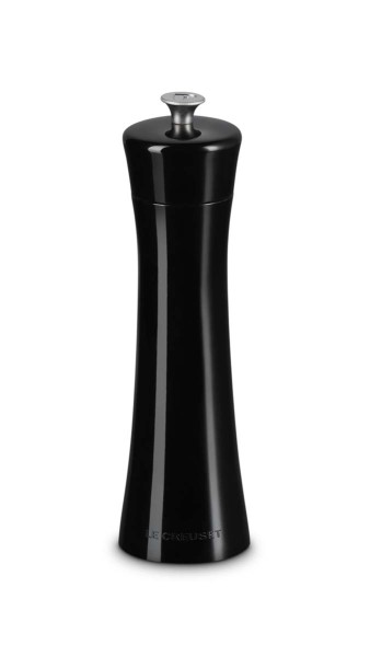 Le Creuset Mühlen 44001211401400 Pfeffermühle Minimalist 21cm 0,1L - Schwarz Glänzend
