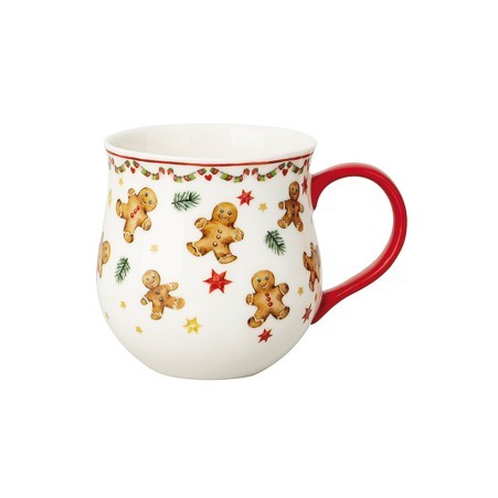 Hutschenreuther Christmas Mug Becher mit Henkel 0,45l - Lebkuchenmann