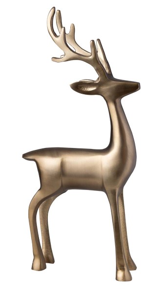 Villeroy &amp; Boch Christmas Chic 14-8677-7426 Hirsch gold 17 x 6 x 36 cm