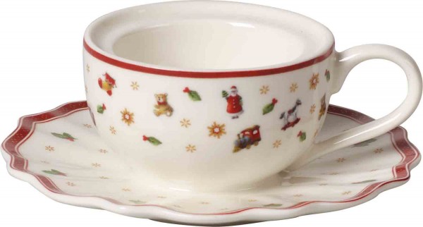 Villeroy &amp; Boch Toy`s Delight 1486593980 Decoration Teelichthalter Kaffeetasse 9,8 x 9,8 x 4 cm