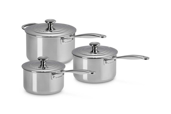 Le Creuset 3-PLY Plus 54811000010001 3-teiliges Profitopfset
