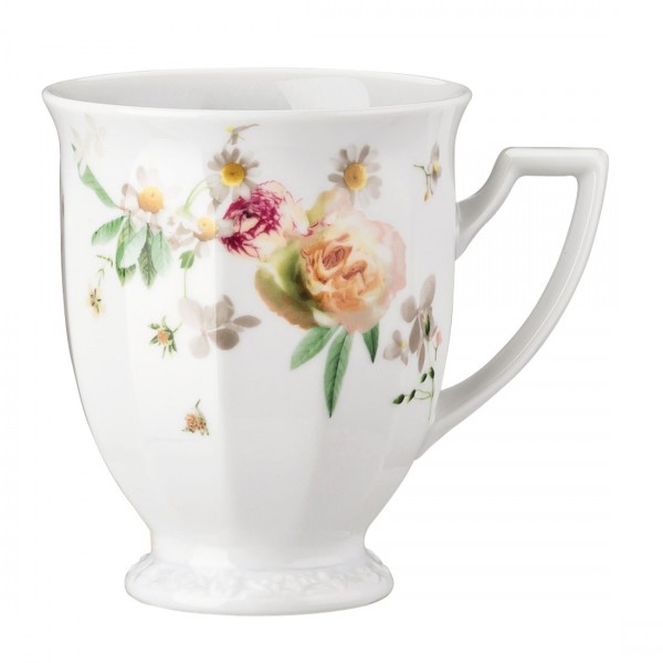 Rosenthal Maria Pink Rose Becher mit Henkel