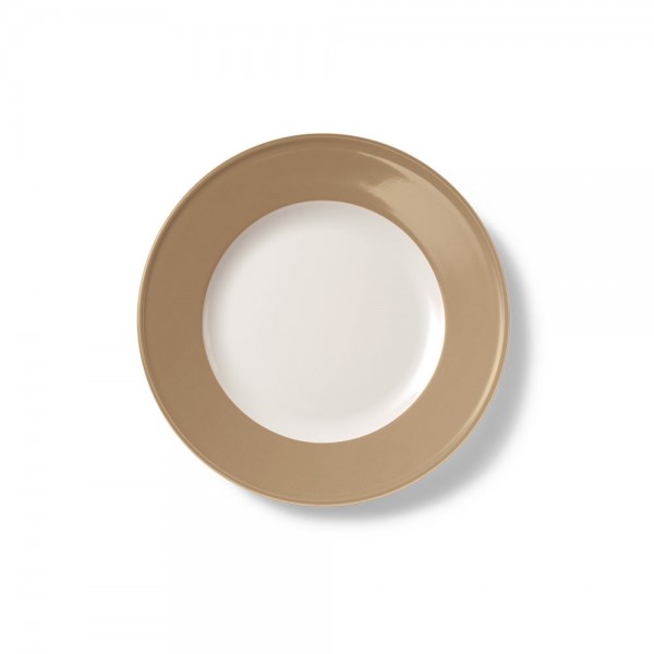 Dibbern Solid Color 2002100059 Clay Teller flach 21 cm Fahne