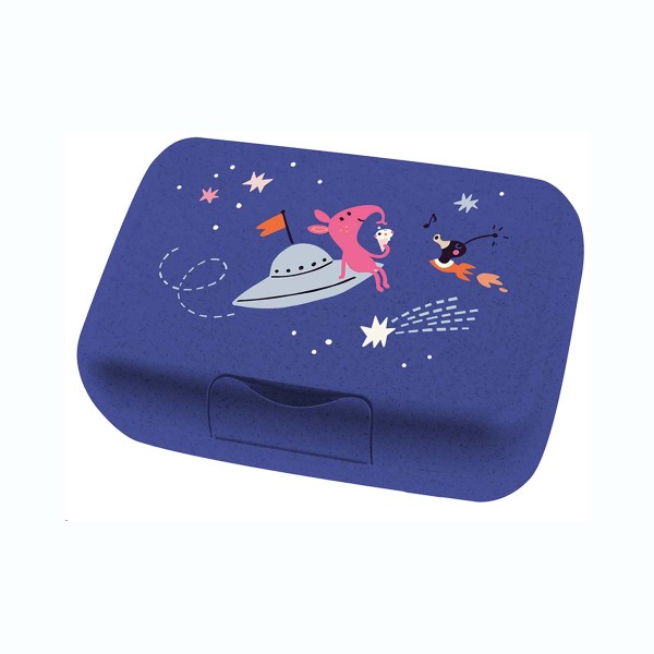 Koziol CANDY L Space 8342746 Lunchbox mit Trennschale - Organic Blue