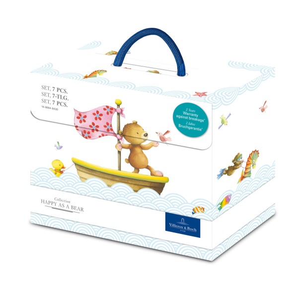 Villeroy &amp; Boch Happy as a Bear 1486648435 Set 7tlg.