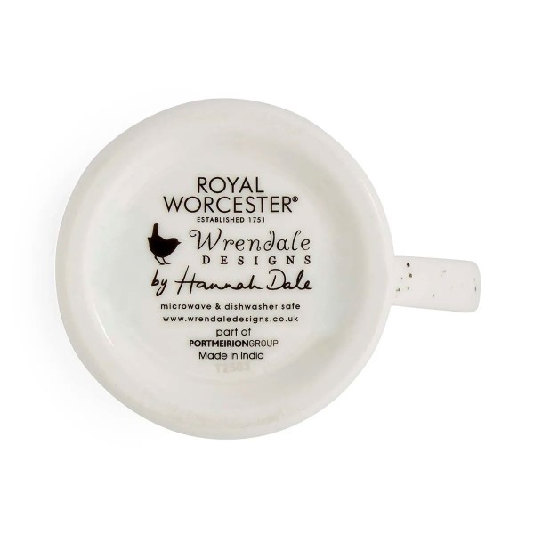 Royal Worcester Wrendale Designs WNVM4393-XL Minikrug (Fuchs) 8 cm, 125 ml