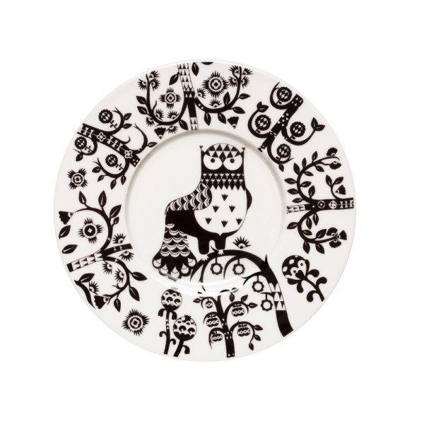 Iittala Taika Schwarz 1070919 Cappuccino-Untertasse 16cm