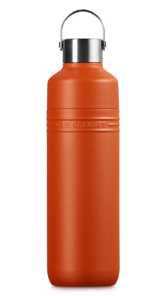 Le Creuset On The Go 41066330900001 Trinkflasche 1L - Ofenrot