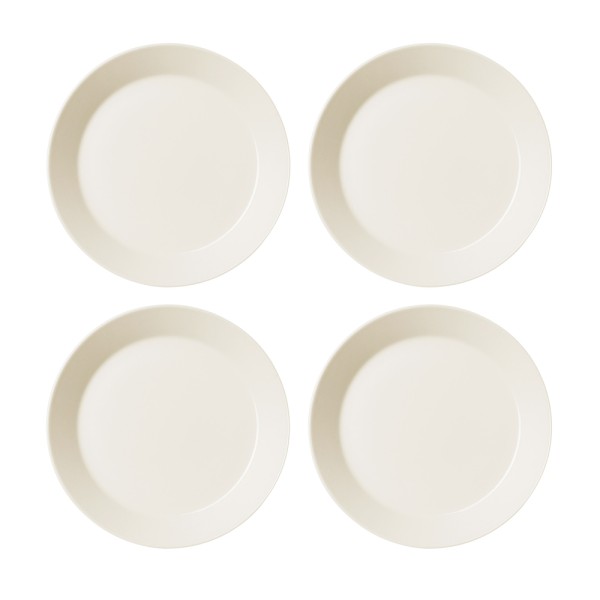 Iittala Teema Weiß 1027718 4er-Set Teller 21cm