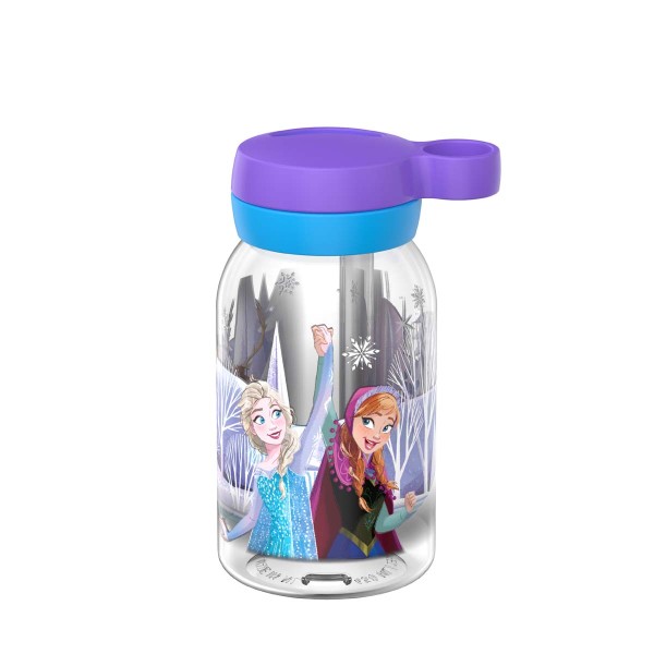 Mepal Campus 107480065416 Trinkflasche mit Trinkhalm 0,45l - Frozen Friends