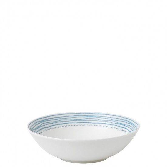 Royal Doulton Ellen DeGENERES Blaue Kollektion Bowl/Suppenteller Polar Blue Dots (27582) 20 cm