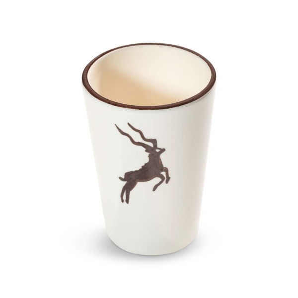 Gmundner Brauner Kudu 0463BSTR08 Trinkbecher (H: 11cm)