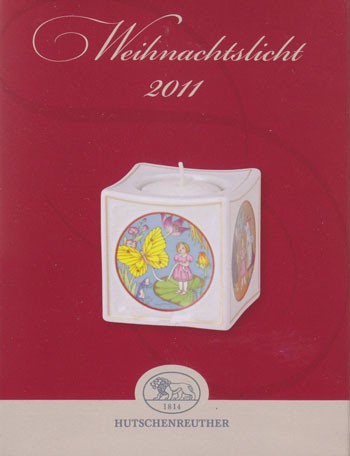 Hutschenreuther Weihnachten limitierte Jahresartikel Weihnachtslicht 2011 6,5 cm