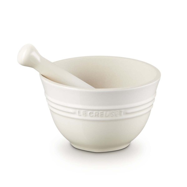 Le Creuset Steinzeug 81209307160003 Mörser 0,3L - Meringue