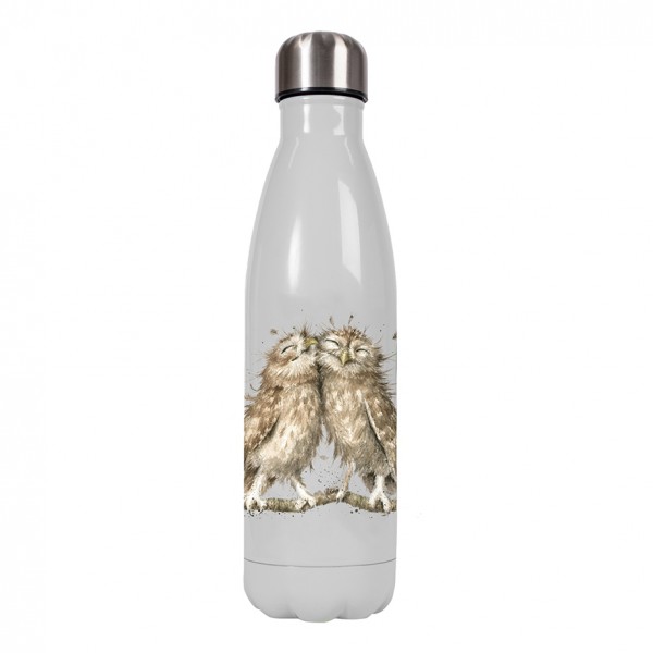 Wrendale Trinkflaschen WBS002 &quot;Birds of a Feather&quot; - Eule - Trinkflasche klein