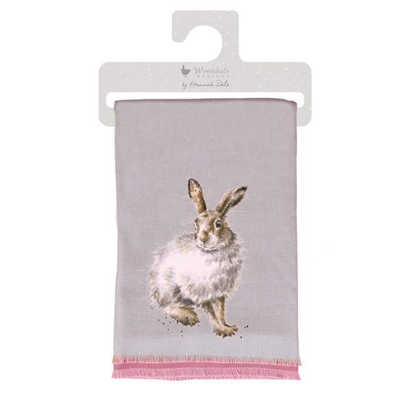 Wrendale Winterschal WSCF001 "Mountain Hare" - Hase - Winterschal