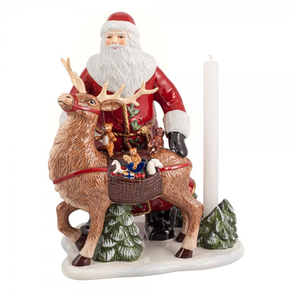 Villeroy &amp; Boch Christmas Toys Memory 1486026549 Santa mit Hirsch