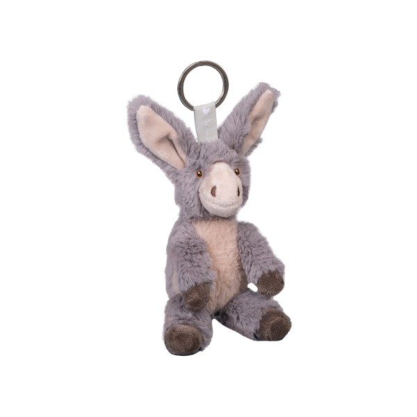 Wrendale Plüschkollektion KPLUSH009 Schlüsselanhänger - Esel "Jack"