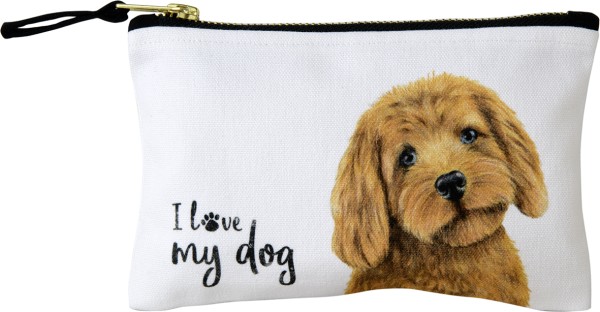 Ihr FARM DOG cream TT1047560 Reißverschlusstasche (100 % Baumwolle)