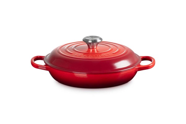 Le Creuset Gusseisen - Signature 21180260602430 Gourmet-Profitopf 26cm 2,2L - Kirschrot