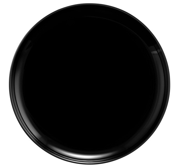 Seltmann Lido solid black Speiseteller rund 26 cm