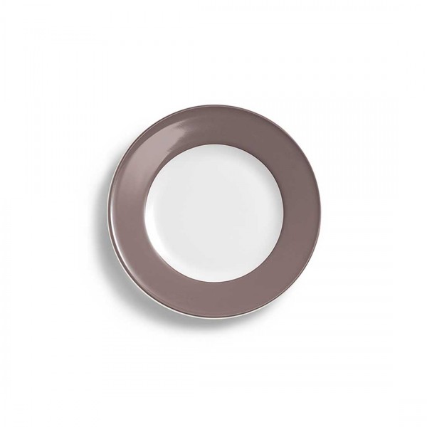 Dibbern Solid Color 2001900049 Umbra Teller flach 19 cm Fahne