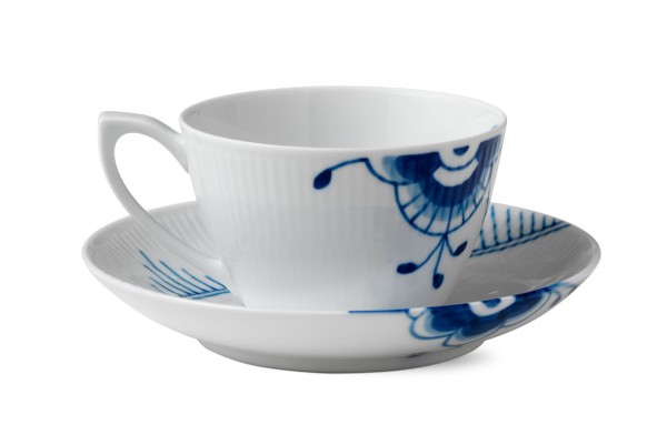 Royal Copenhagen Blue Fluted Mega 1017335 Tasse mit Untertasse 280 ml