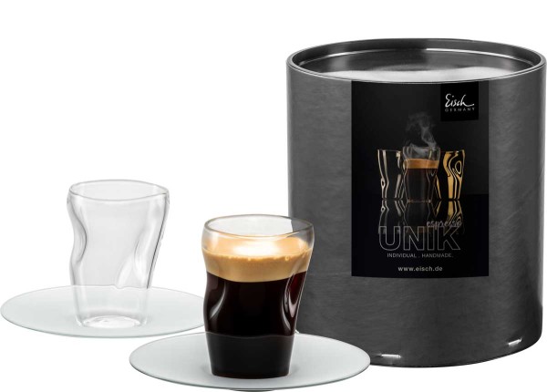 Eisch Unik 30013203 Espresso Set 132/8 Satin - 2Stk.