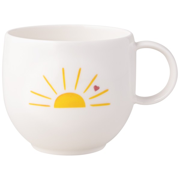 Villeroy &amp; Boch With Love 1016898004 Becher mit Henkel - Hello Sunshine 0,29l