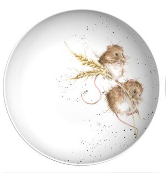 Royal Worcester Wrendale Designs WNRH4341-XS Pastateller 22 cm (Maus)