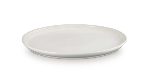 Le Creuset Steinzeug 70234227167080 Frühstücksteller Coupe 22cm - Meringue