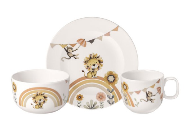 Villeroy &amp; Boch Roar like a Lion 14-8673-8427 Kindergeschirr Set 3tlg.