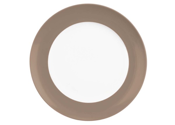Seltmann Liberty Pure Colors Cocoa Brown Frühstücksteller rund 22,5cm