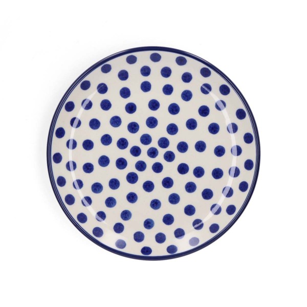 Bunzlau Castle Blue Dots 1261-0061 Brotteller Ø16cm
