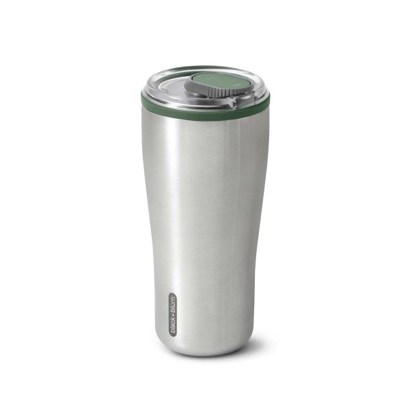 Black+Blum BAM-TT010 To-Go Becher Edelstahl, Olive, 600 ml