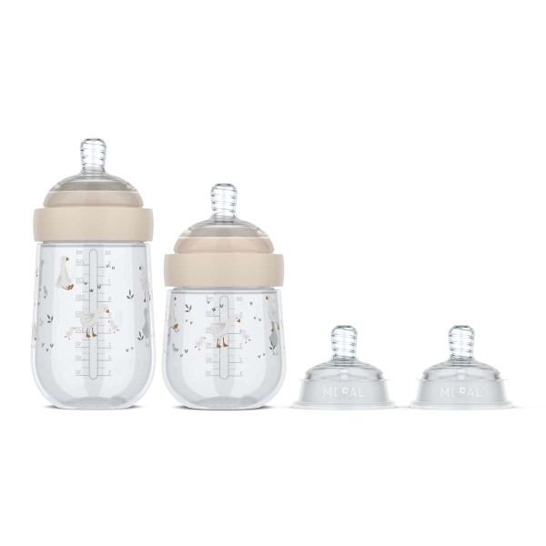 Mepal Mio - Little Goose 108064065392 Starterset Babyflasche 4-tlg.
